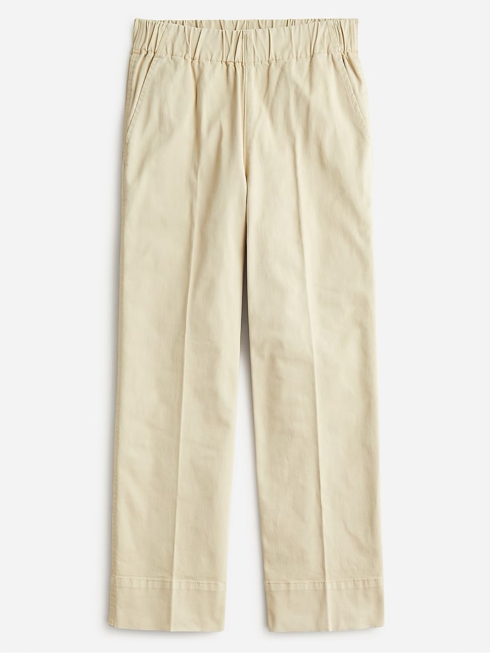J. Crew Astrid Wide Leg Chino Pant Light Khaki XL